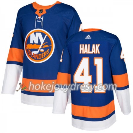 Pánské Hokejový Dres New York Islanders Jaroslav Halak 41 Adidas 2017-2018 Royal Authentic